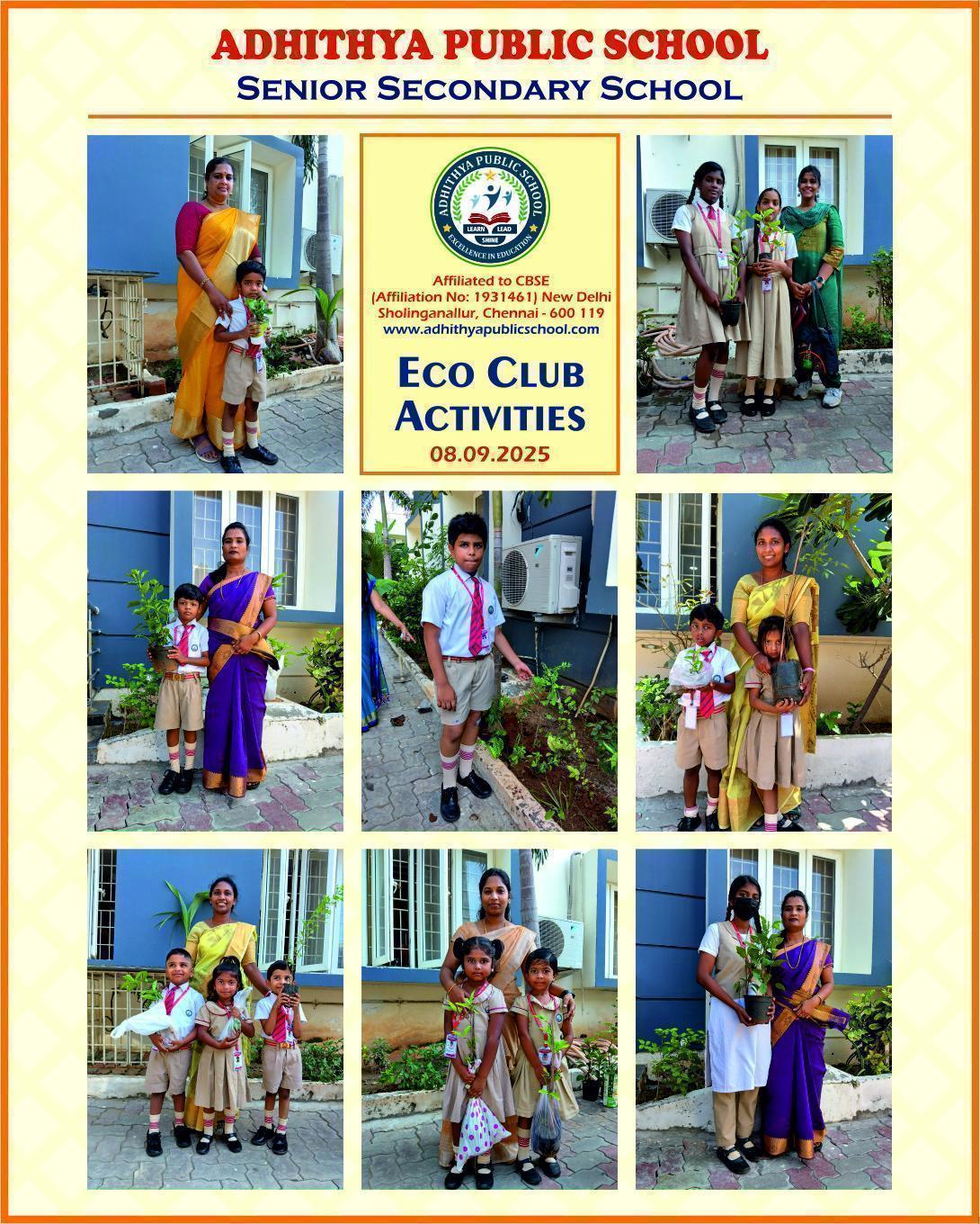 ECO CLUB ACTIVITIES 8th SEP 2025